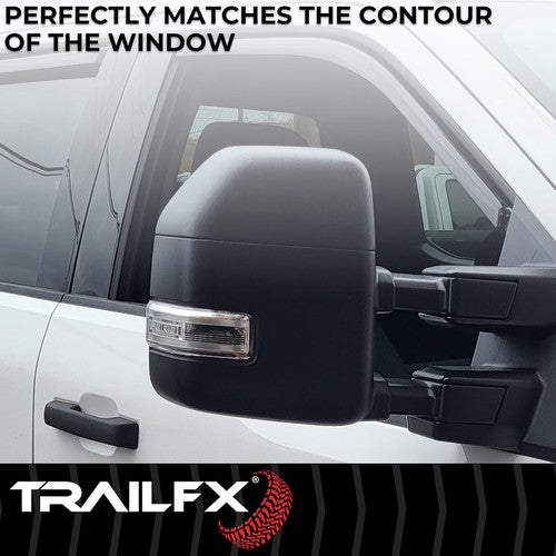TrailFX 4975IC TFX 4-PC Window Vents RAINGUARDS