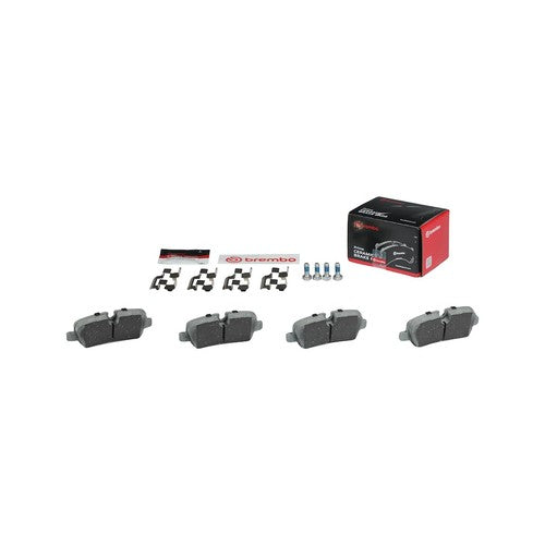 Brembo Rear Ceramic Brake Pads Fits 2005-2009 Land Rover LR3 4 Piece P44013N
