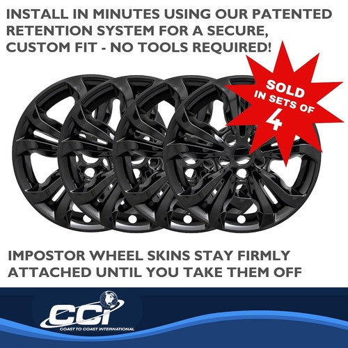 Coast To Coast IWCIMP442BLK IMPOSTOR  WHEEL COVER