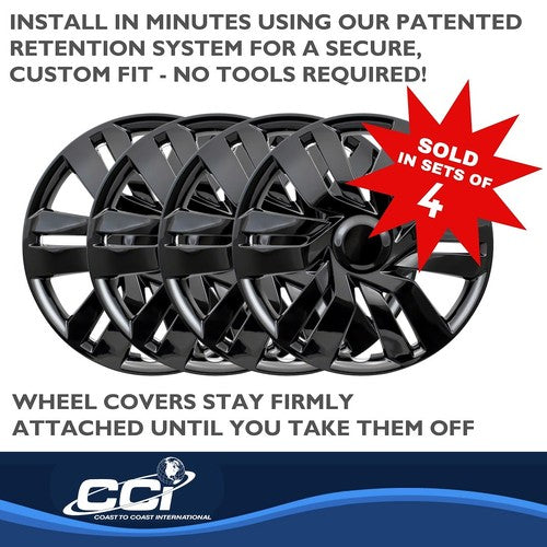 Coast To Coast IWC53417BLK  WHEEL COVER