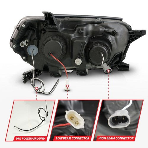 ANZO USA 111603  HEADLIGHT ASSEMBLY
