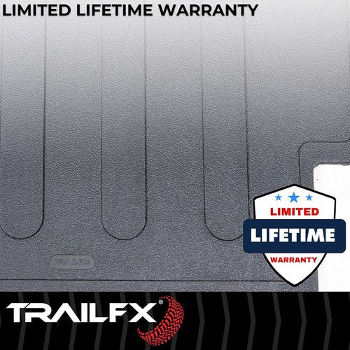 TrailFX 704N Bed Mat Black Without Raised Edges Textured Pebble Surface Design