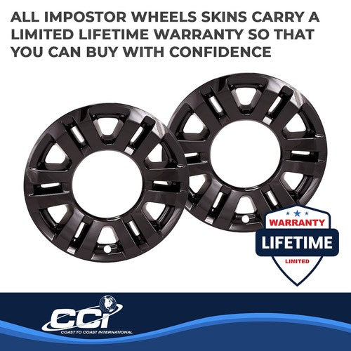 Coast To Coast IMP470BLK IMPOSTOR  WHEEL COVER