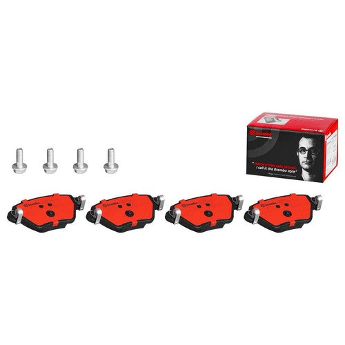Brembo Rear Ceramic Brake Pads Fits 2002-2005 Jaguar X-Type 4 Pc Brakes P24059N