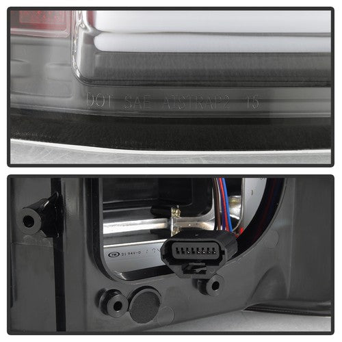Spyder 5085313 Led Tail Lights Light Bar Compatible W/Rear Blind Spot Sensor Onl