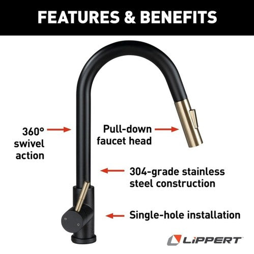Lippert Components 2024000071 Flow Max  FAUCETS & COMPONENTS RV