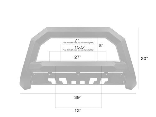 Armordillo 8719923 Rayden Series BULL BAR