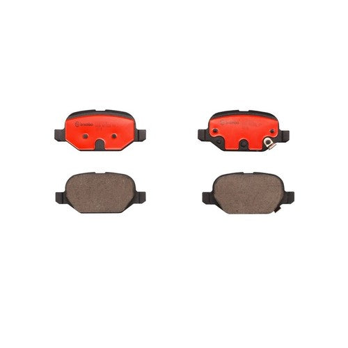 Brembo Rear Ceramic Brake Pads Fits 2012-2019 Fiat 500 4 Pc Brake Set P23151N