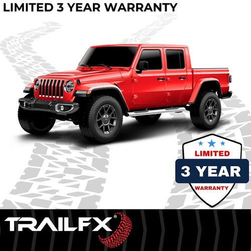 TrailFX A7099S TFX 5" Oval Straight Side Bars NERF BAR OVAL 5"