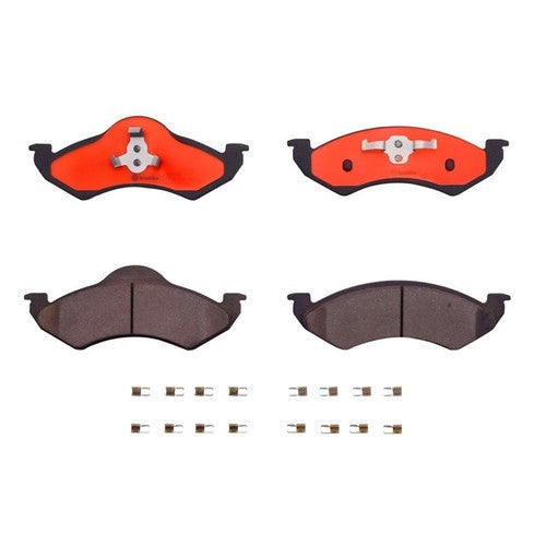 Brembo Front Ceramic Brake Pads Fits 2000-2002 Dodge Dakota 4 Piece P18005N