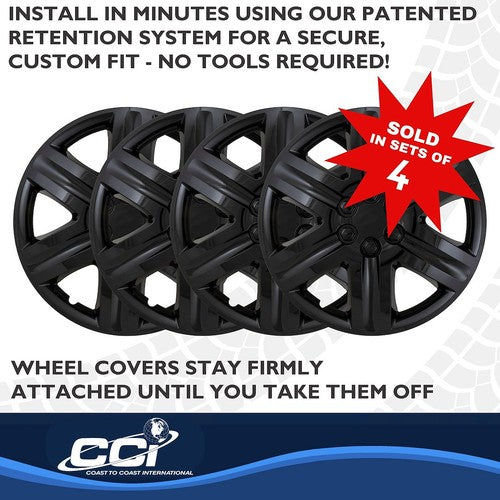Coast To Coast IWC43118BLK  WHEEL COVER