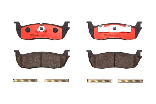Brembo Rear Ceramic Brake Pads Fits 1999-2003 Ford F-150 4 Pc Brake Set P24083N