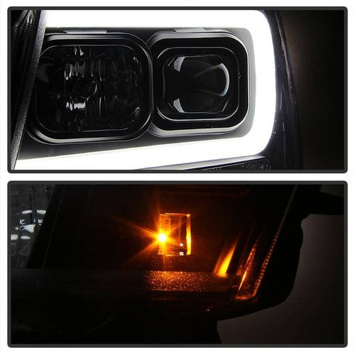 Spyder 5082565 Headlight Assy V2 Halogen Bulb Projector Beam Set of 2