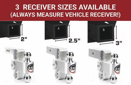 Weigh Safe CTB10-2.5 180 Degree HITCH ACCESSORIES