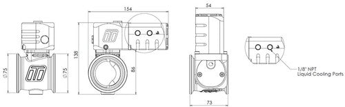 Turbo Smart TS-0565-1002 StraightGate50 TURBO PARTS