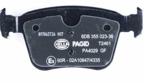 Hella Rear Low Metallic Brake Pads Fits 2016-2025 Volvo XC90 Brakes 2 Piece
