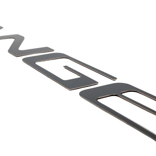 Putco 55563BPFD Black Platinum LETTERING KIT