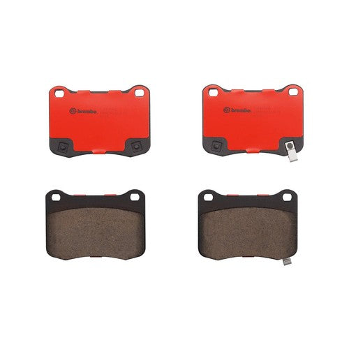 Brembo Rear Ceramic Brake Pads Fits 2008-2014 Lexus IS F Brakes 4 Piece P83134N