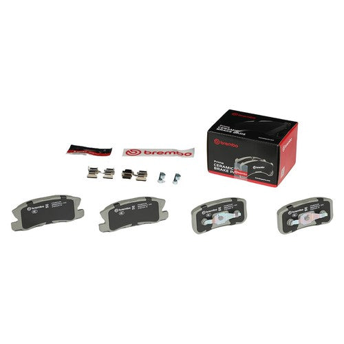 Brembo Rear Ceramic Brake Pads Fits 2007-2017 Jeep Compass 4 Pc Brakes P54031N