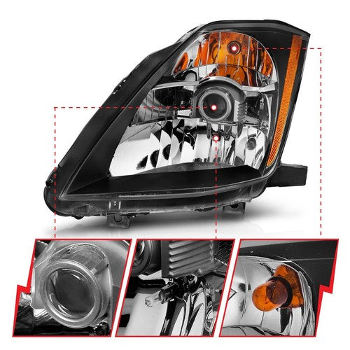 ANZO USA 121108 Crystal Clear HEADLIGHT ASSEMBLY