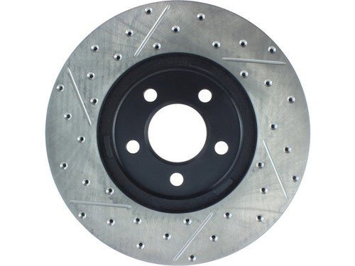 Stop Tech/ Power Slot 127.61072L SportStop  Drilled And Slotted BRAKE ROTORS
