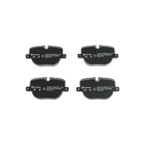 Brembo Rear Ceramic Brake Pad Fits 2010-2012 Land Rover Range Rover 4 Pc P44025N