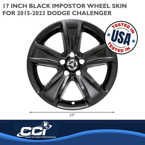 Coast To Coast IWCIMP401BLK IMPOSTOR  WHEEL COVER