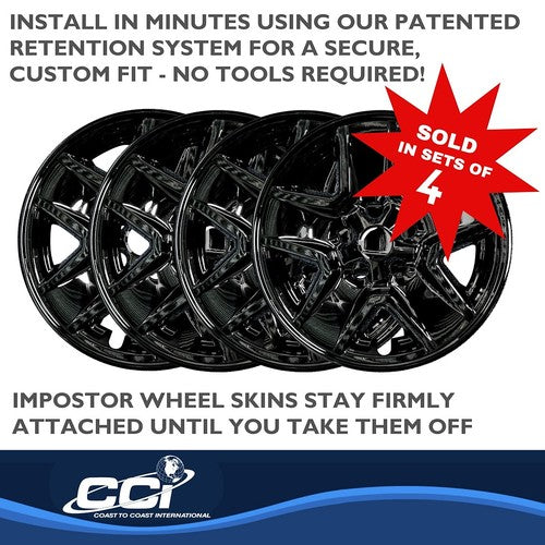 Coast To Coast IMP450BLK IMPOSTOR  WHEEL COVER