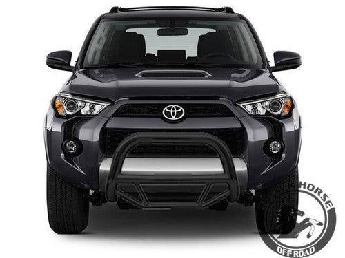Black Horse Offroad MBT-MT0312 Bull Bar Black Textured 2-1/2 Inch No with skid p