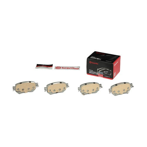 Brembo Rear Ceramic Brake Pads Fits 2016-2021 Mazda 6 Brakes 4 Piece P49059N