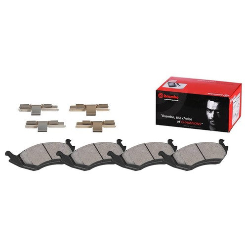 Brembo Front Brake Pads Fits 2007-2017 Jeep Compass 4 Piece Brake Set P18001N