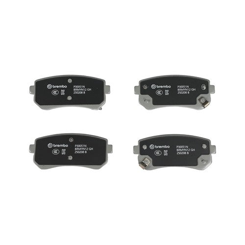 Brembo Rear Ceramic Brake Pads Fits 2010-2015 Hyundai Tucson 4 Piece P30051N