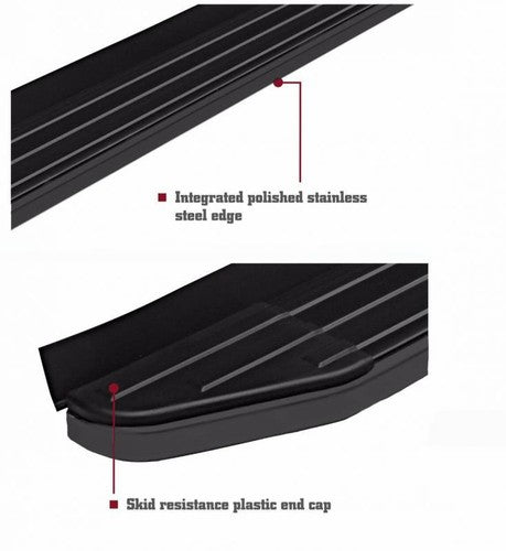 Black Horse Offroad PR-NI372BK Peerless RUNNING BOARDS