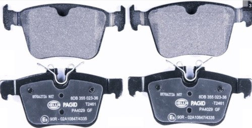 Hella Rear Low Metallic Brake Pads Fits 2016-2025 Volvo XC90 Brakes 2 Piece