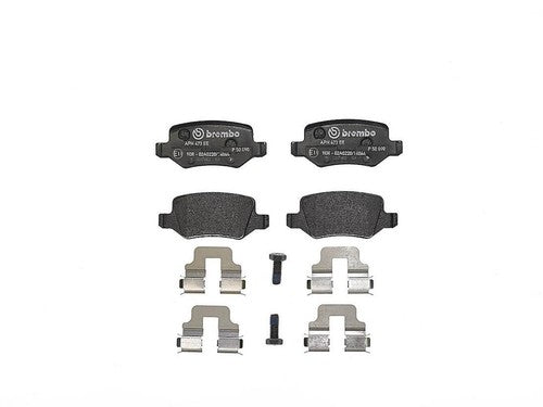 Brembo Low Metallic Brake Pads Fits 2008 Mercedes-Benz B200 Models 4 Pc P50090