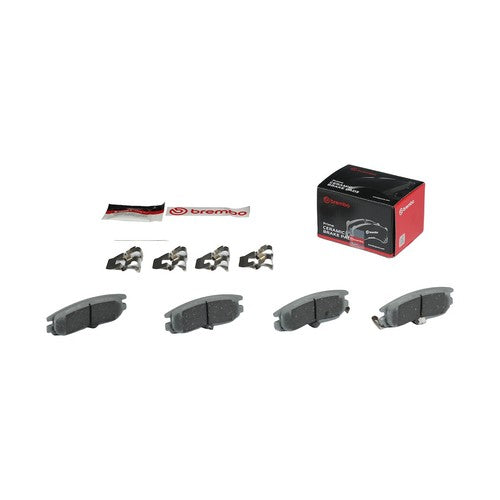 Brembo Rear Ceramic Brake Pads Fits 2000-2010 Chevrolet Impala 4 Piece P59027N