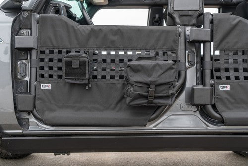 Body Armor FB-6154 Door Lower Half Black Internal Latch Set Of 2