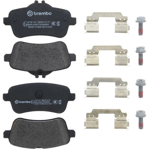 Brembo Rear Low Metallic Brake Pads Fits 2012-2015 Mercedes-Benz ML63 AMG P50101