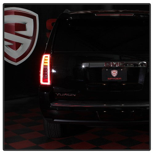 Spyder Auto 5085702 Tail Light Assembly LED Red/ White/ Amber Bulbs Set Of 2
