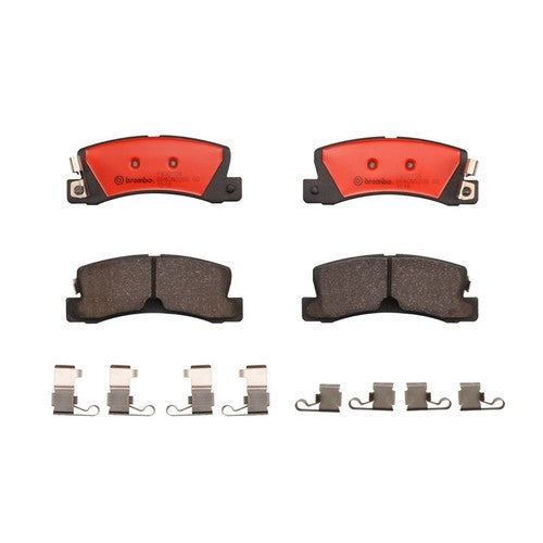 Brembo Rear Ceramic Brake Pads Fits 1988?1999 Toyota Camry 4 Pc Brakes P83015N