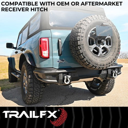 TrailFX BR004T TrailFX Bronco Products BUMPER TRUCK REAR