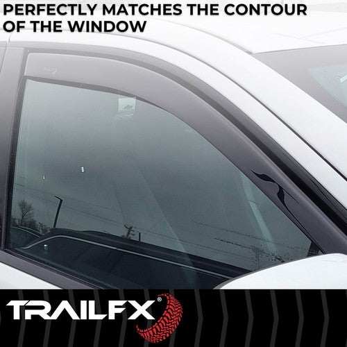 TrailFX 4995IC TFX 4-PC Window Vents RAINGUARDS