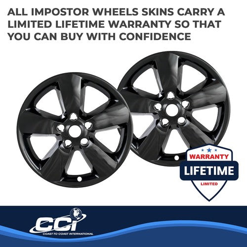 Coast To Coast IWCIMP361BLK IMPOSTOR  WHEEL COVER