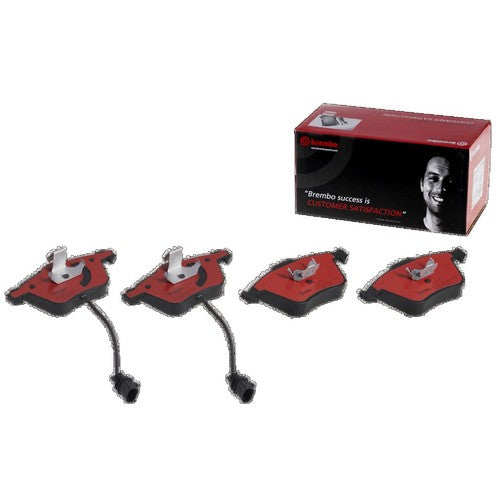 Brembo Front Ceramic Brake Pads Fits 2005-2009 Audi A4 Brakes 4 Piece P85084N