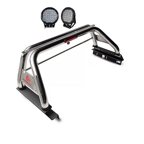 Black Horse Offroad RB006SS-PL69B Classic ROLLBAR