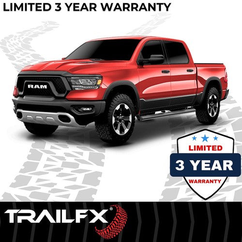 TrailFX A1537B TFX 4" Oval Tube Side Steps NERF BAR OVAL 4"