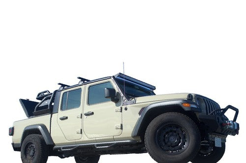 Black Horse Offroad ATRB9BK Tube Powder Coated Steel Truck Bed Bar
