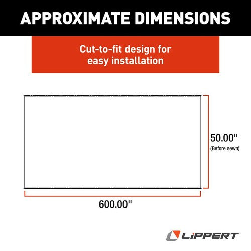 Lippert Components 432253 Solera AWNINGS-REPLACEMENT FABRIC RV