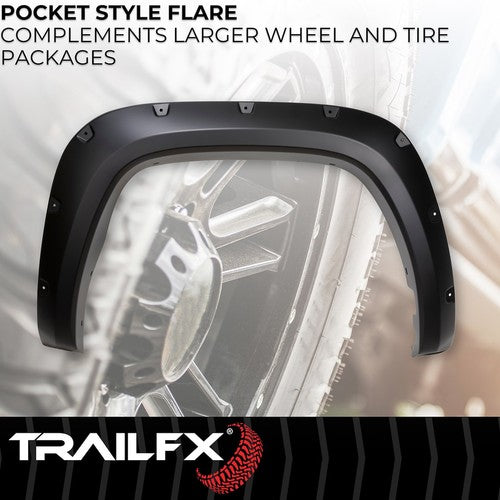 TrailFX TFT3004S TFX Fender Flares FENDER FLARES