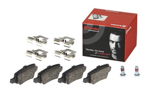 Brembo Low Metallic Brake Pads Fits 2008 Mercedes-Benz B200 Models 4 Pc P50090